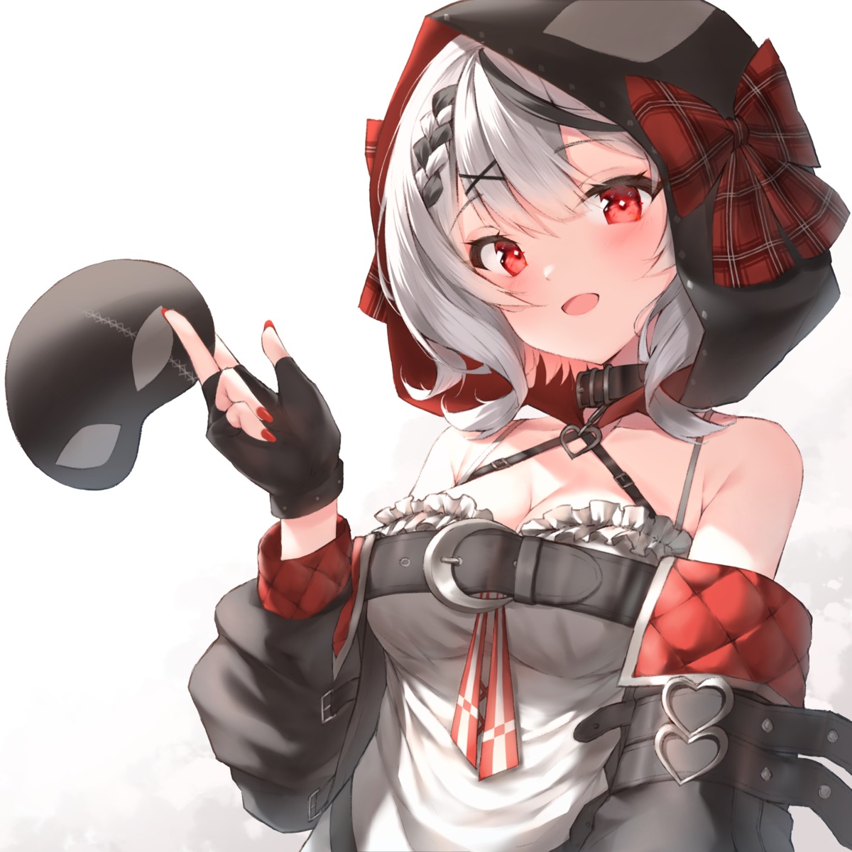 cleavage, hololive, ijac_ray, sakamata_chloe
