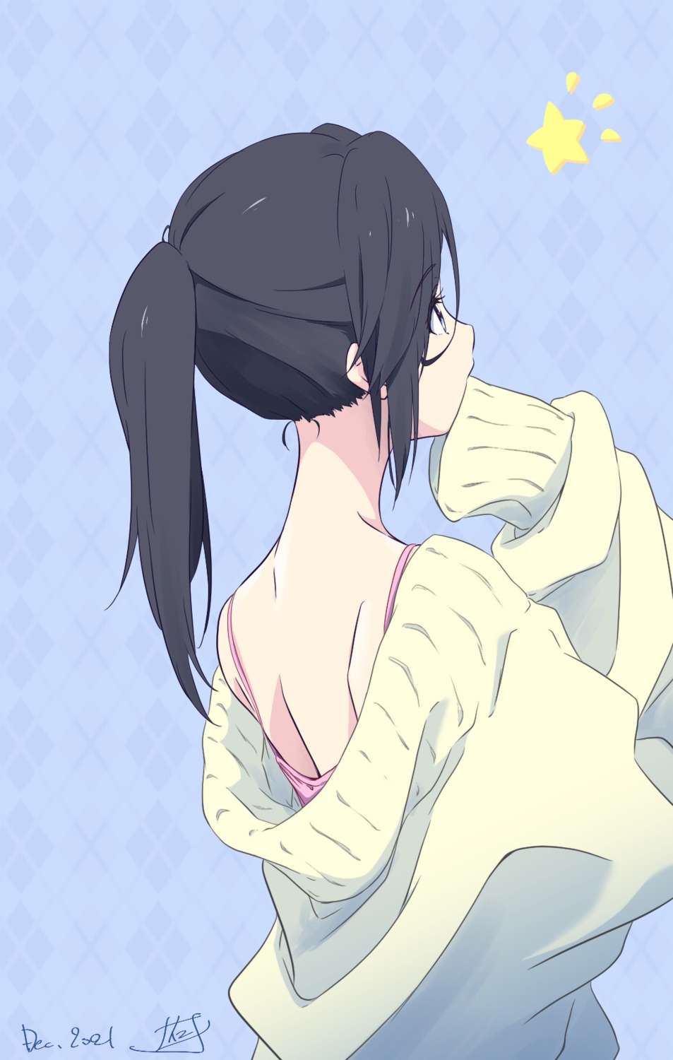 hibike!_euphonium, kasaki_nozomi, nii_manabu, sweater