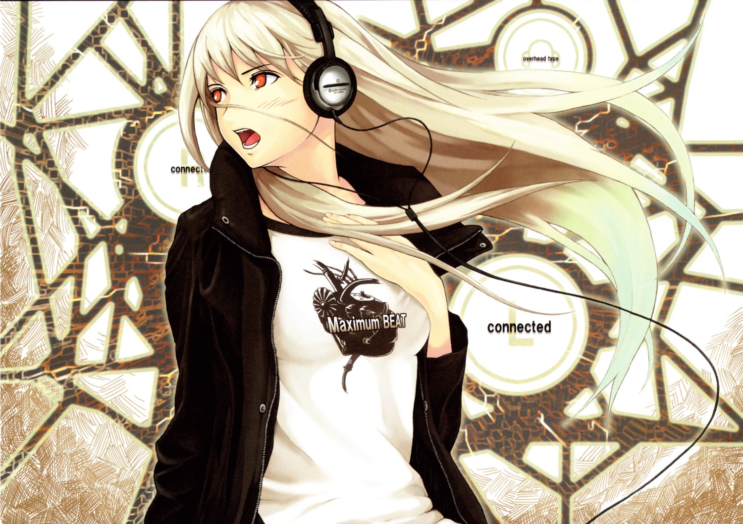 headphones, tenka_sanbun