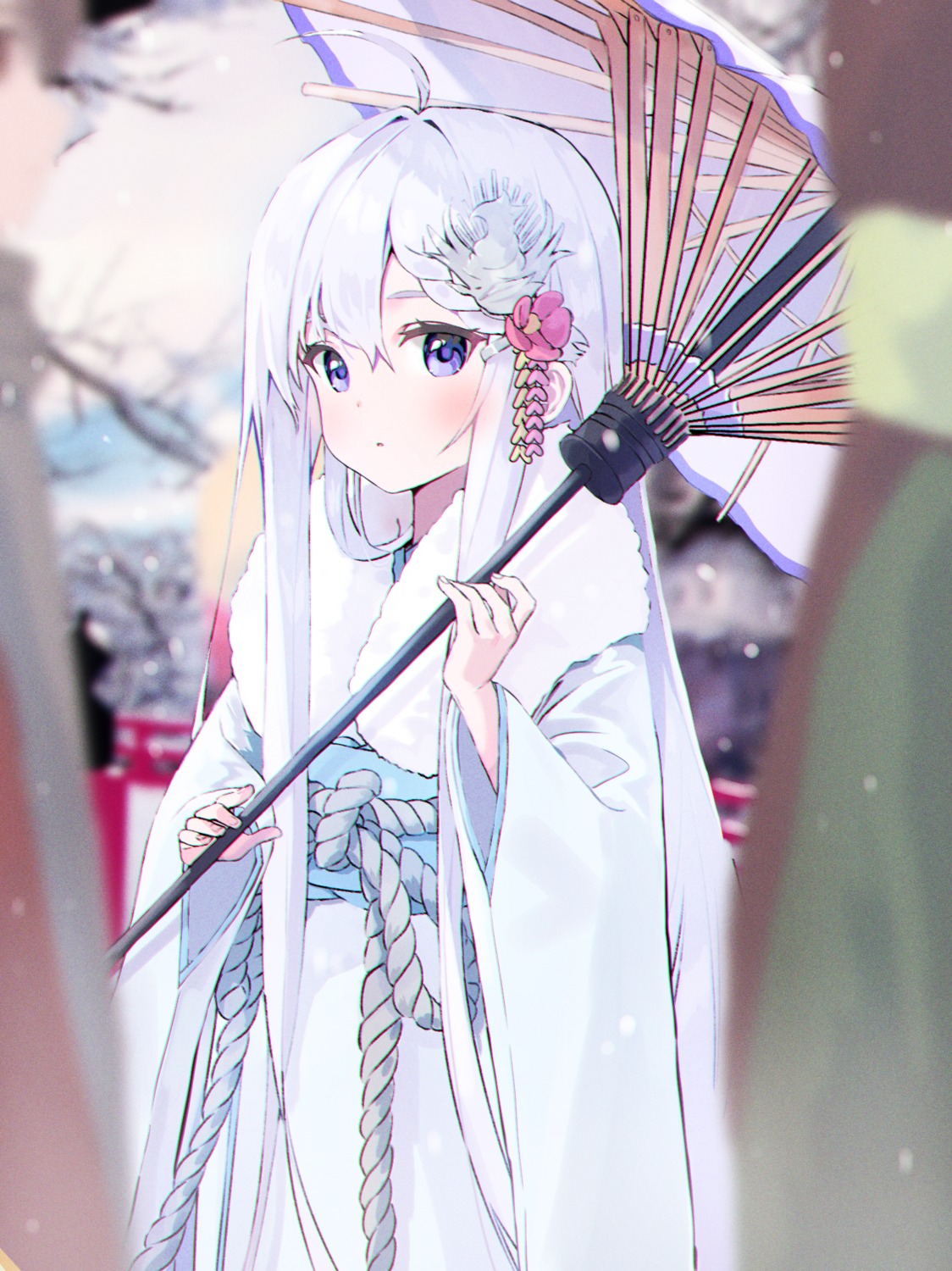 japanese_clothes, kirari_(kira_rin9), umbrella