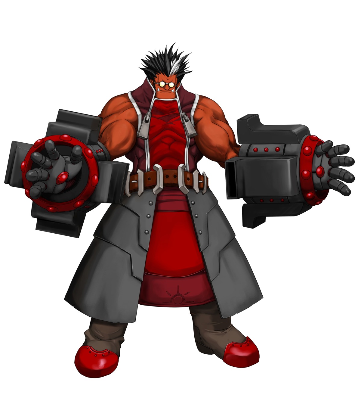 arc_system_works, armor, blazblue, blazblue:_calamity_trigger, iron_tager, male, megane, mori_toshimichi