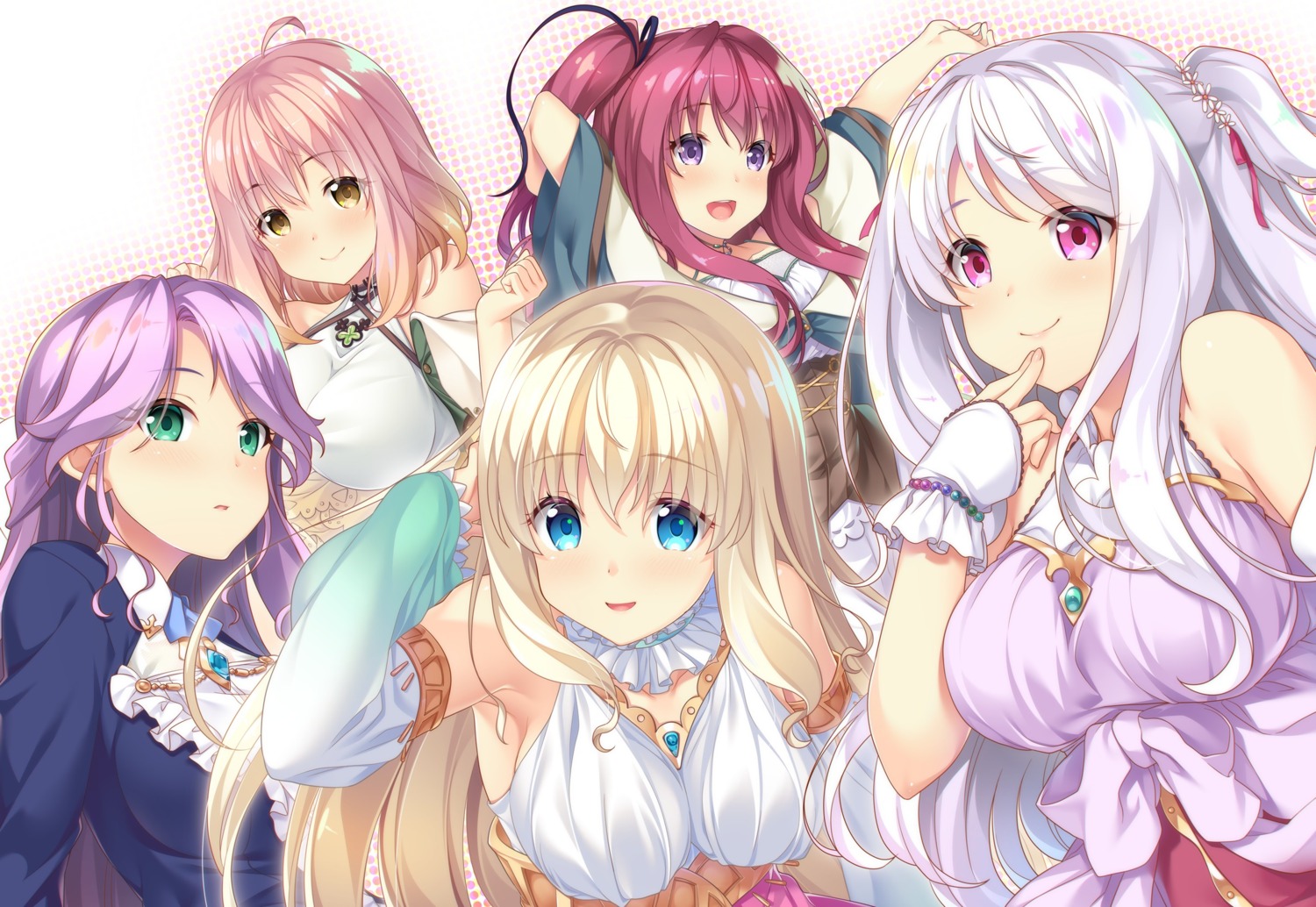 charlone_(harem_kingdom), harem_kingdom, hikari_(harem_kingdom), kiki_(harem_kingdom), marrou_(harem_kingdom), smee, sophia_(harem_kingdom), taniyama-san