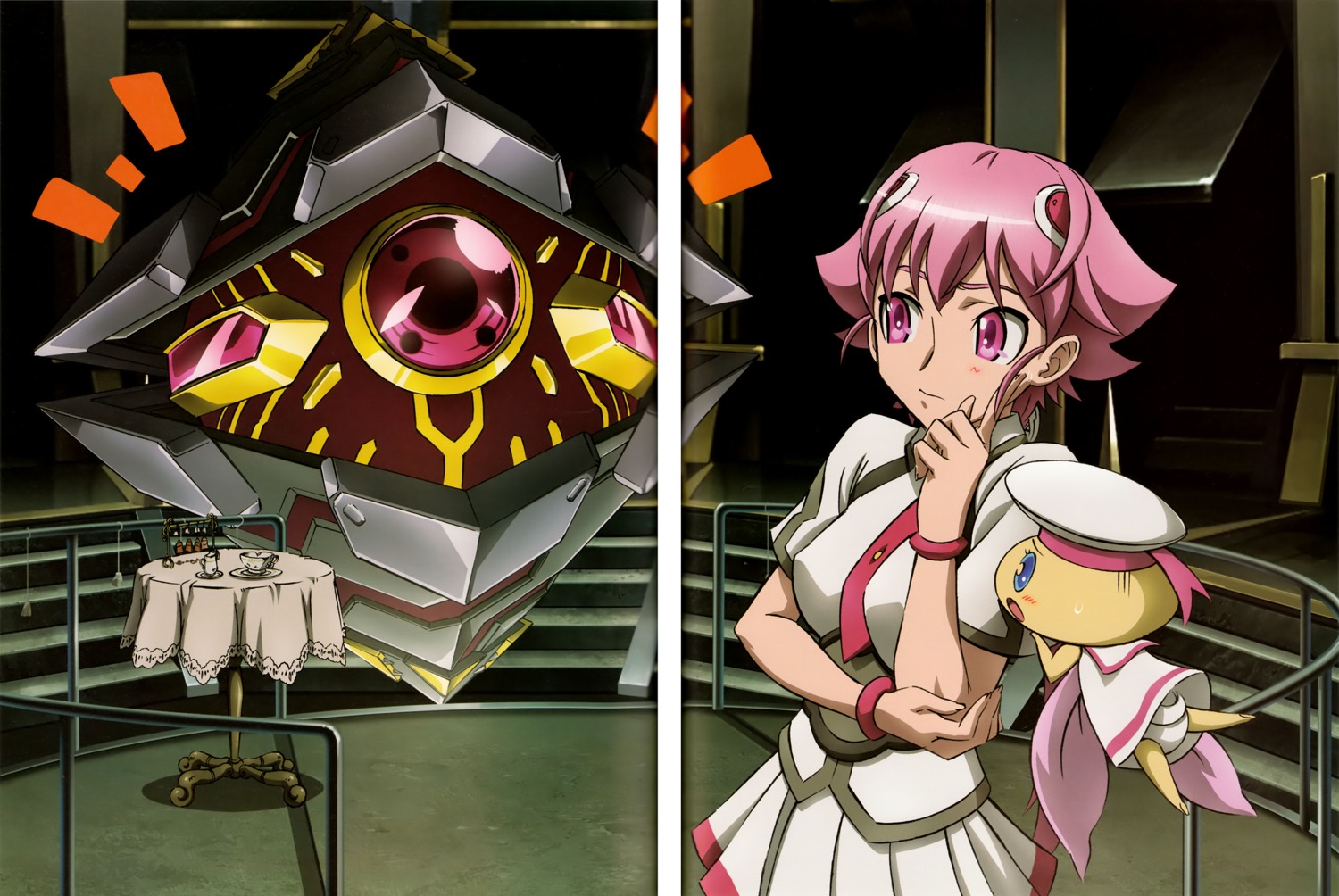 binding_discoloration, fixme, fujii_tomoyuki, gap, leopard, shishidou_akiha, shishidou_imoko, sora_wo_kakeru_shoujo
