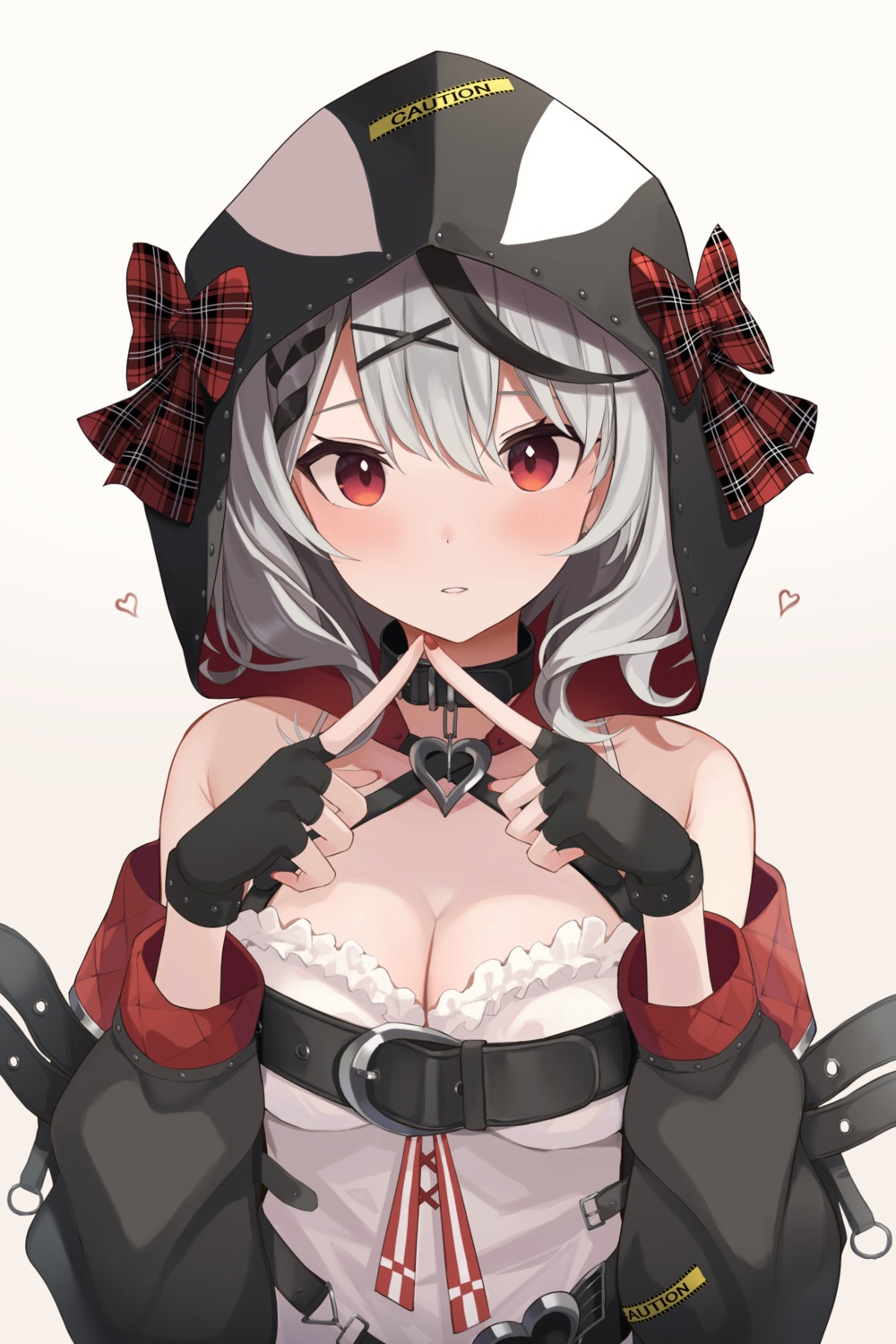 cleavage, hololive, mizu_(lzzrwi603), sakamata_chloe