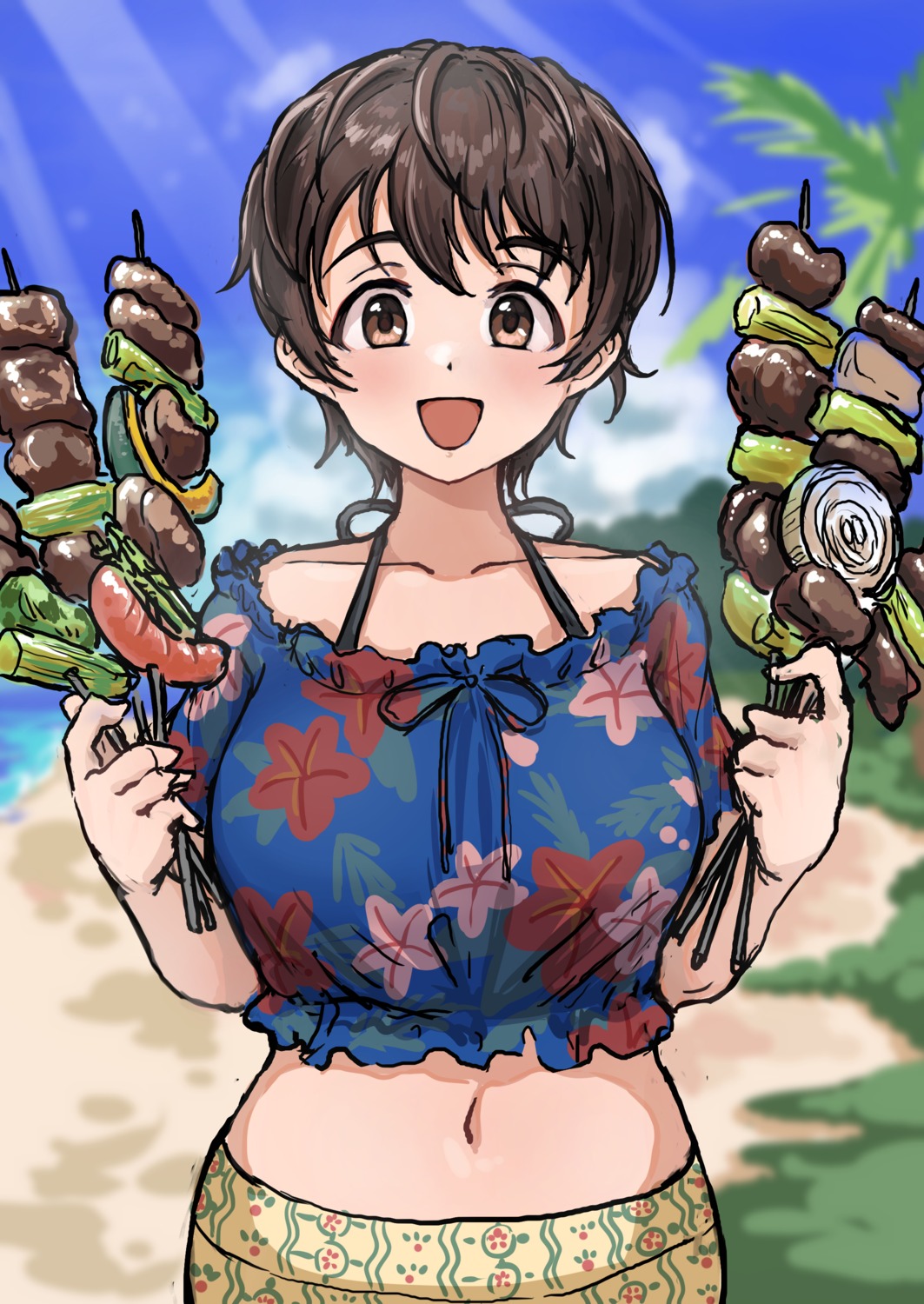 oikawa_shizuku, sketch, the_idolm@ster, the_idolm@ster_cinderella_girls, ushimochi