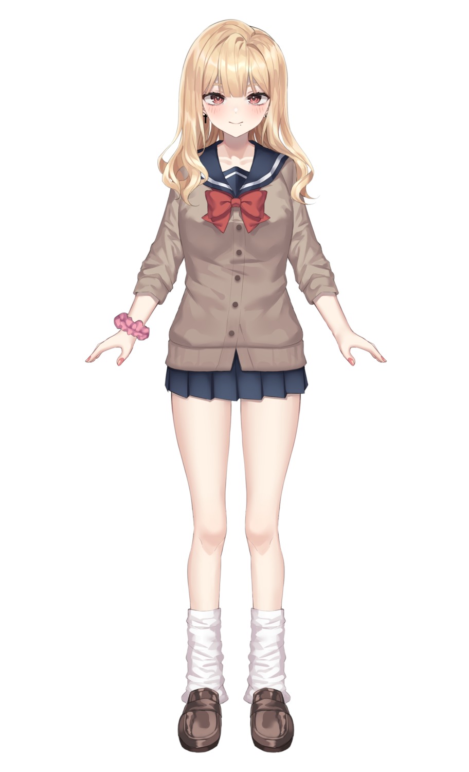 hinaki, rindou_rika, seifuku, sweater, yumeoi_gakuen
