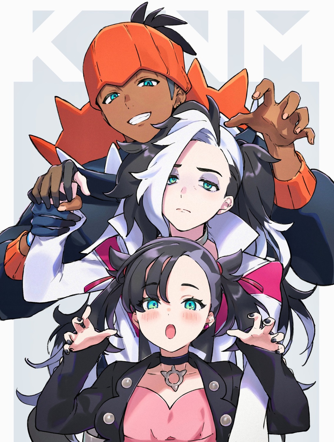 kibana_(pokemon), mary_(pokemon), nekoyashiki_pushio, nezu_(pokemon), pokemon, pokemon_swsh