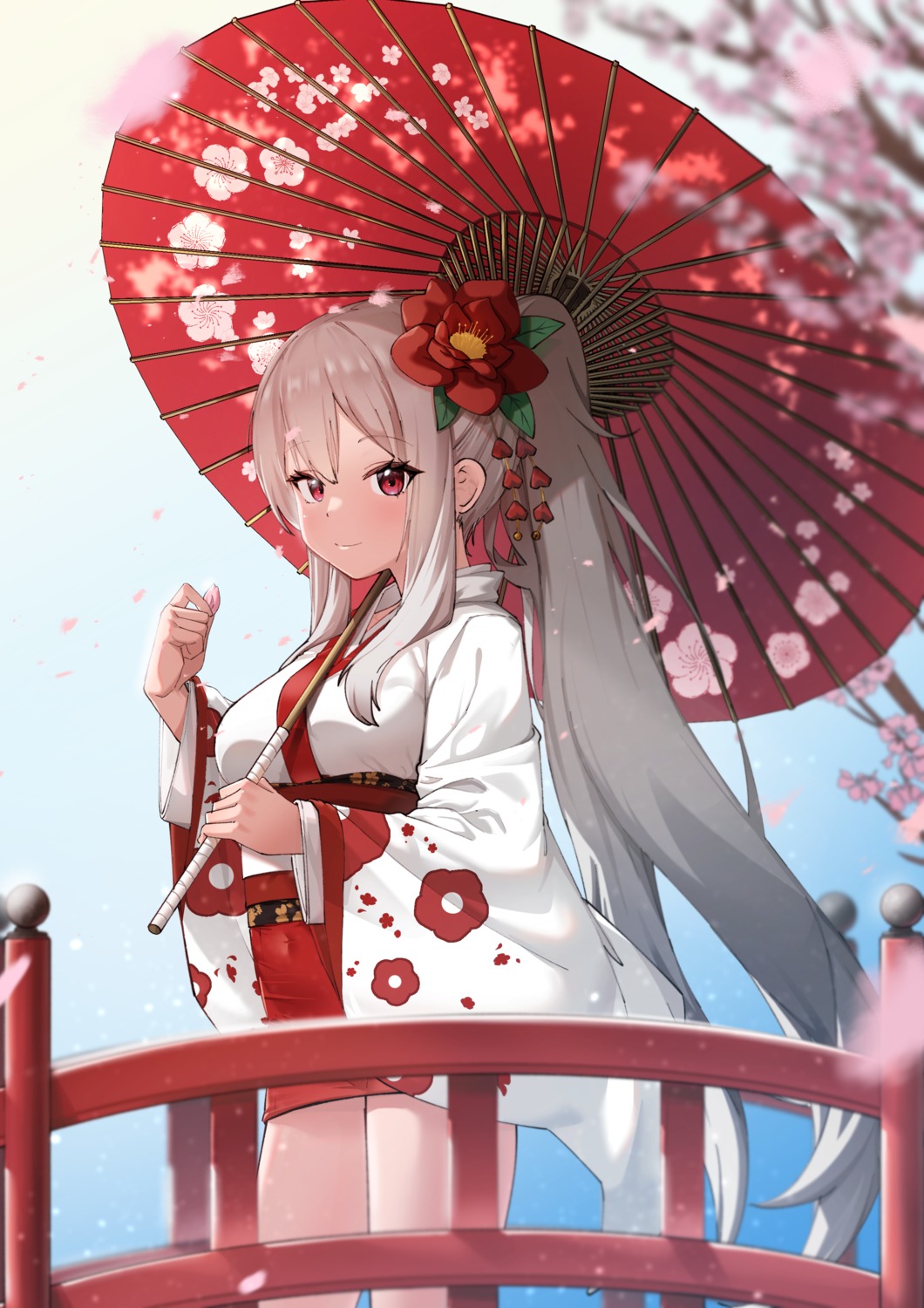 japanese_clothes, umbrella, wweed