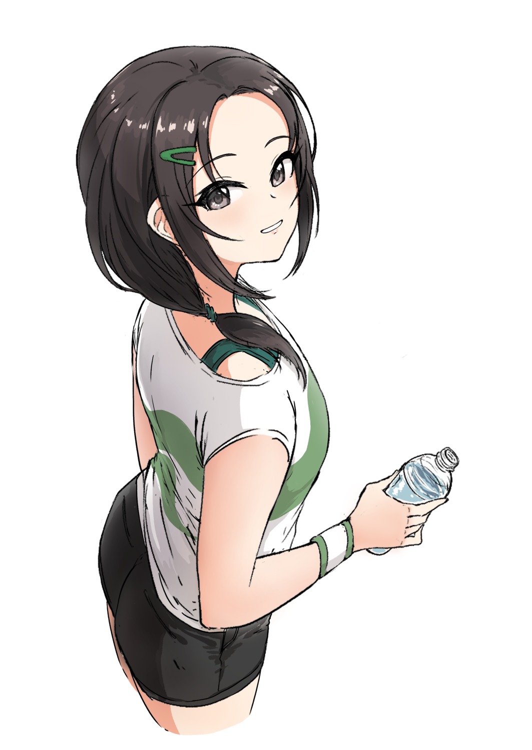 ass, rookie_trainer, sketch, the_idolm@ster, the_idolm@ster_cinderella_girls, ushimochi