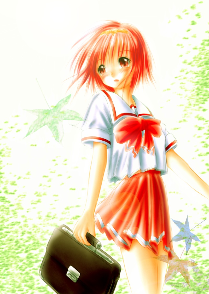 kamigishi_akari, nimura_yuuji, seifuku, to_heart, to_heart_(series)