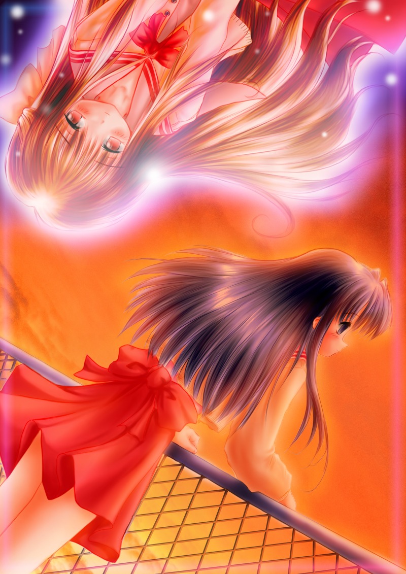 koshiki_miyuki, nagamori_mizuka, nimura_yuuji, one:_kagayaku_kisetsu_e, seifuku