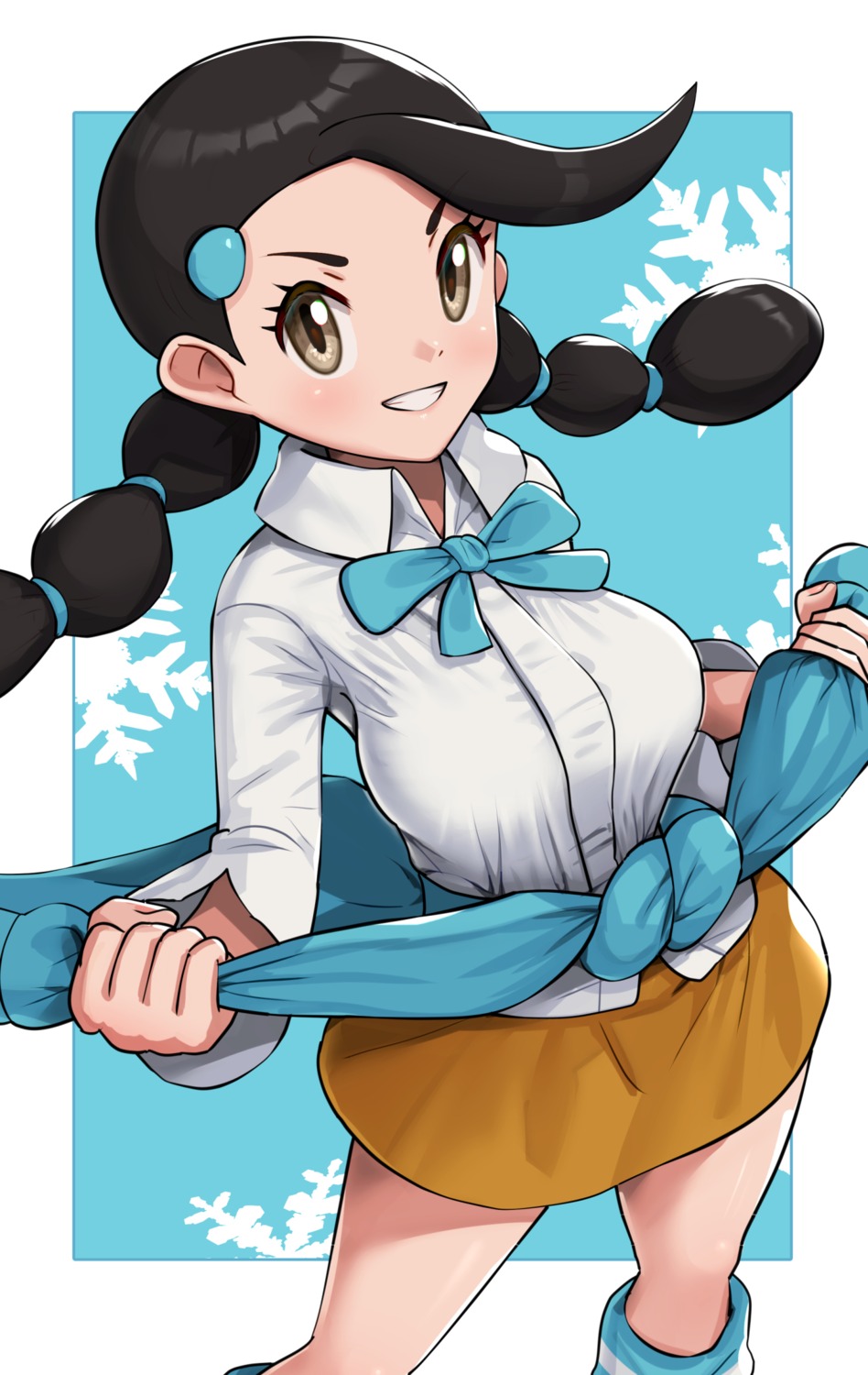 gonzarez, pokemon, pokemon_bdsp, pokemon_dppt, seifuku, suzuna_(pokemon), sweater