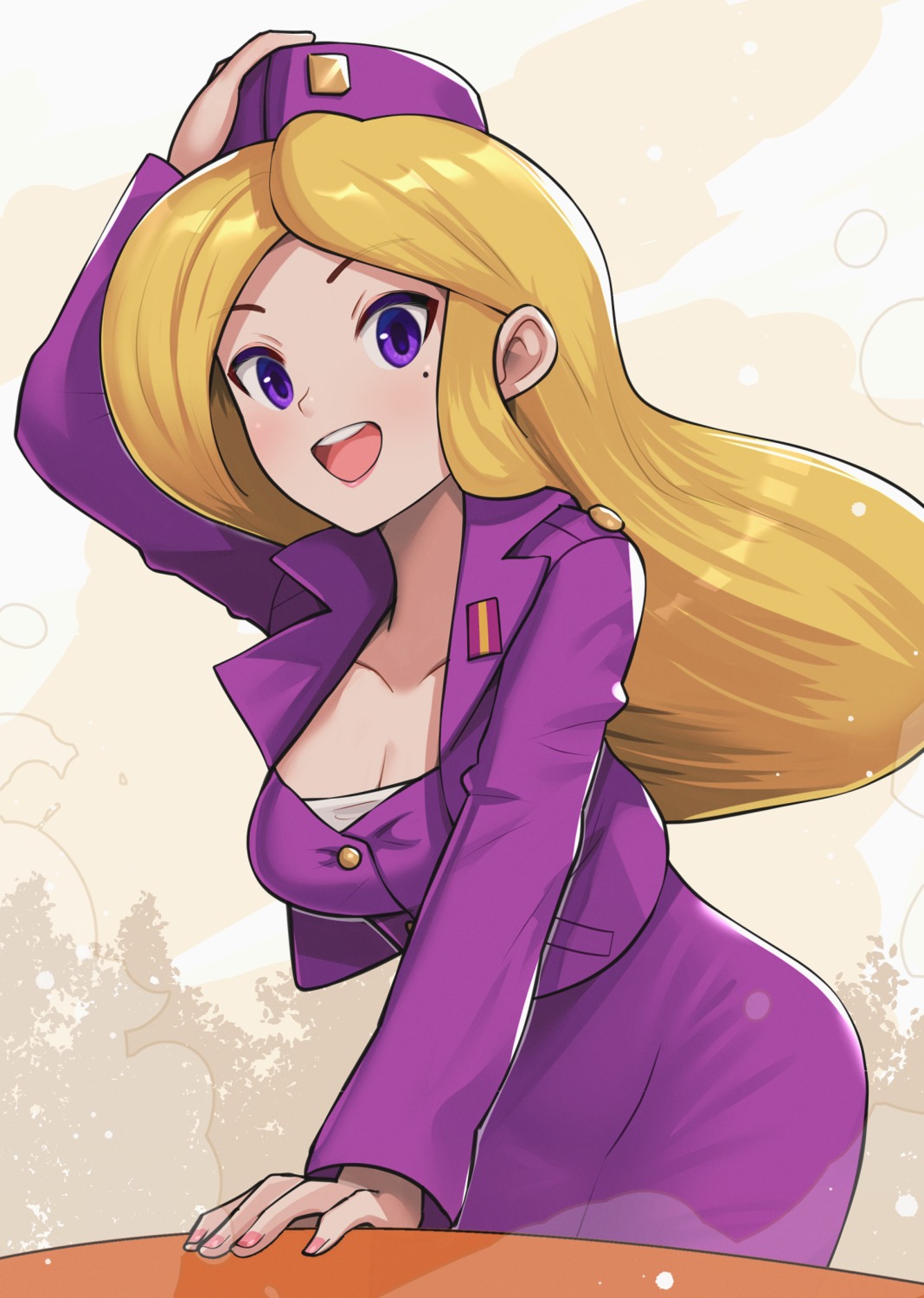 advance_wars, cleavage, gonzarez, nell_(advance_wars), uniform