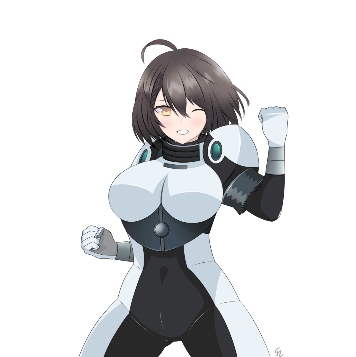armor, azur_lane, baltimore_(azur_lane), bodysuit, cosplay, fitz_(3252), vandread