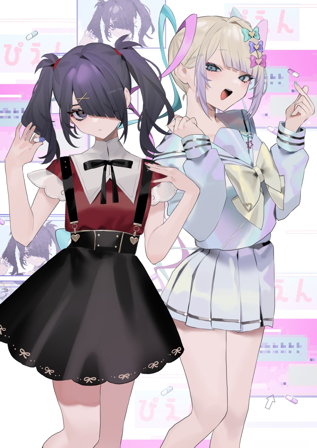 ame-chan, bebe_pp, chouzetsusaikawa_tenshi-chan, needy_girl_overdose, seifuku