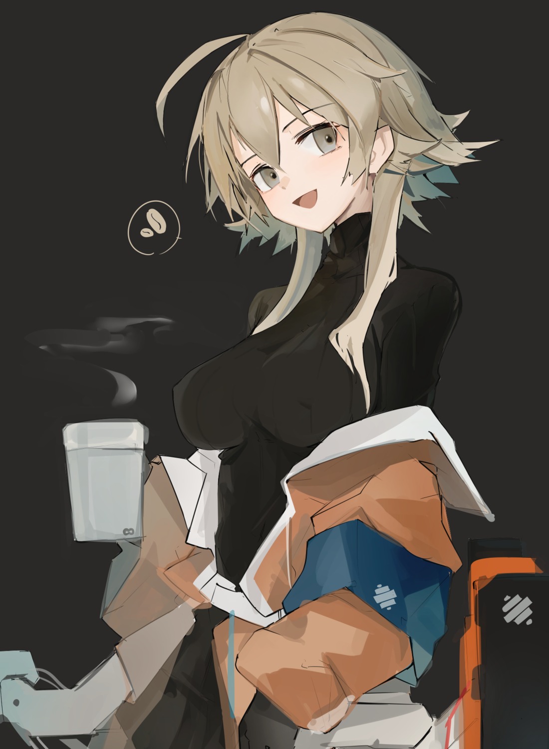 arknights, erect_nipples, mayer_(arknights), mikojin, sweater