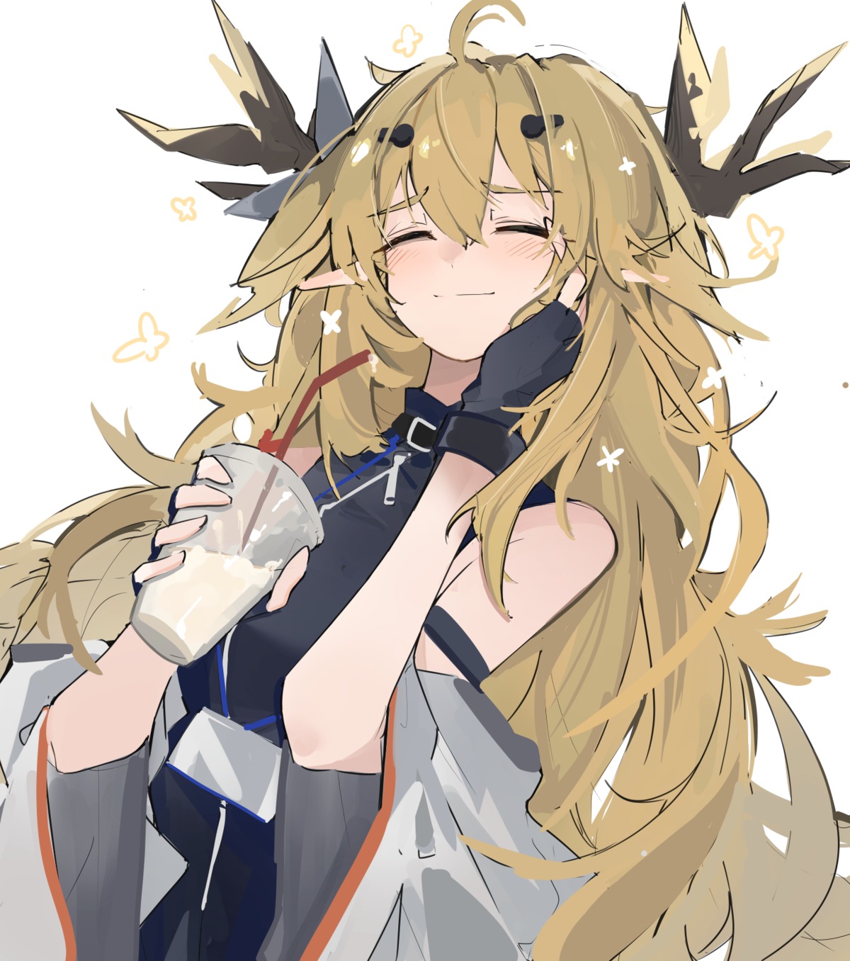 arknights, leizi_(arknights), mikojin, sketch