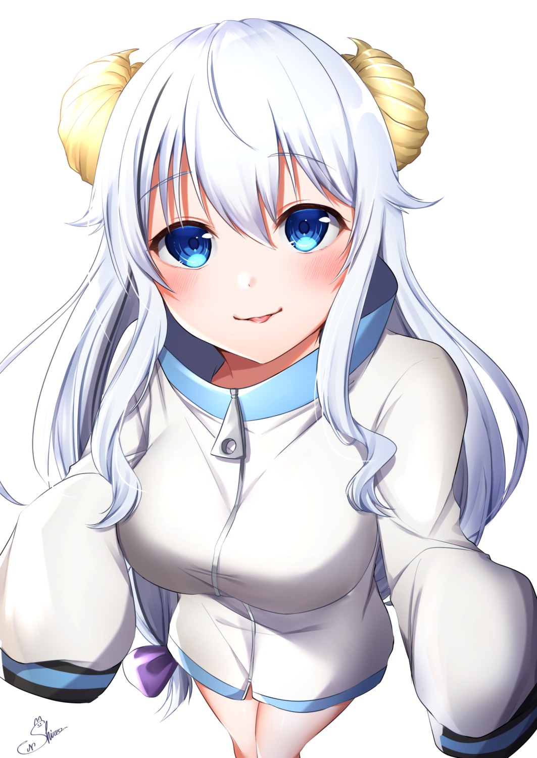 aika_(1019-akari), horns