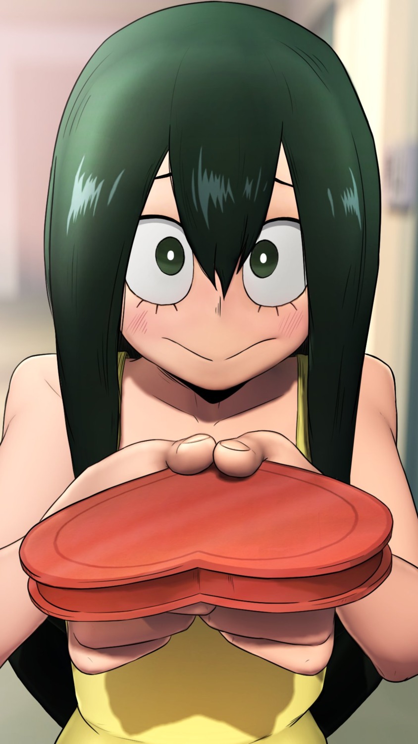 asui_tsuyu, boku_no_hero_academia, dress, greatm8, valentine