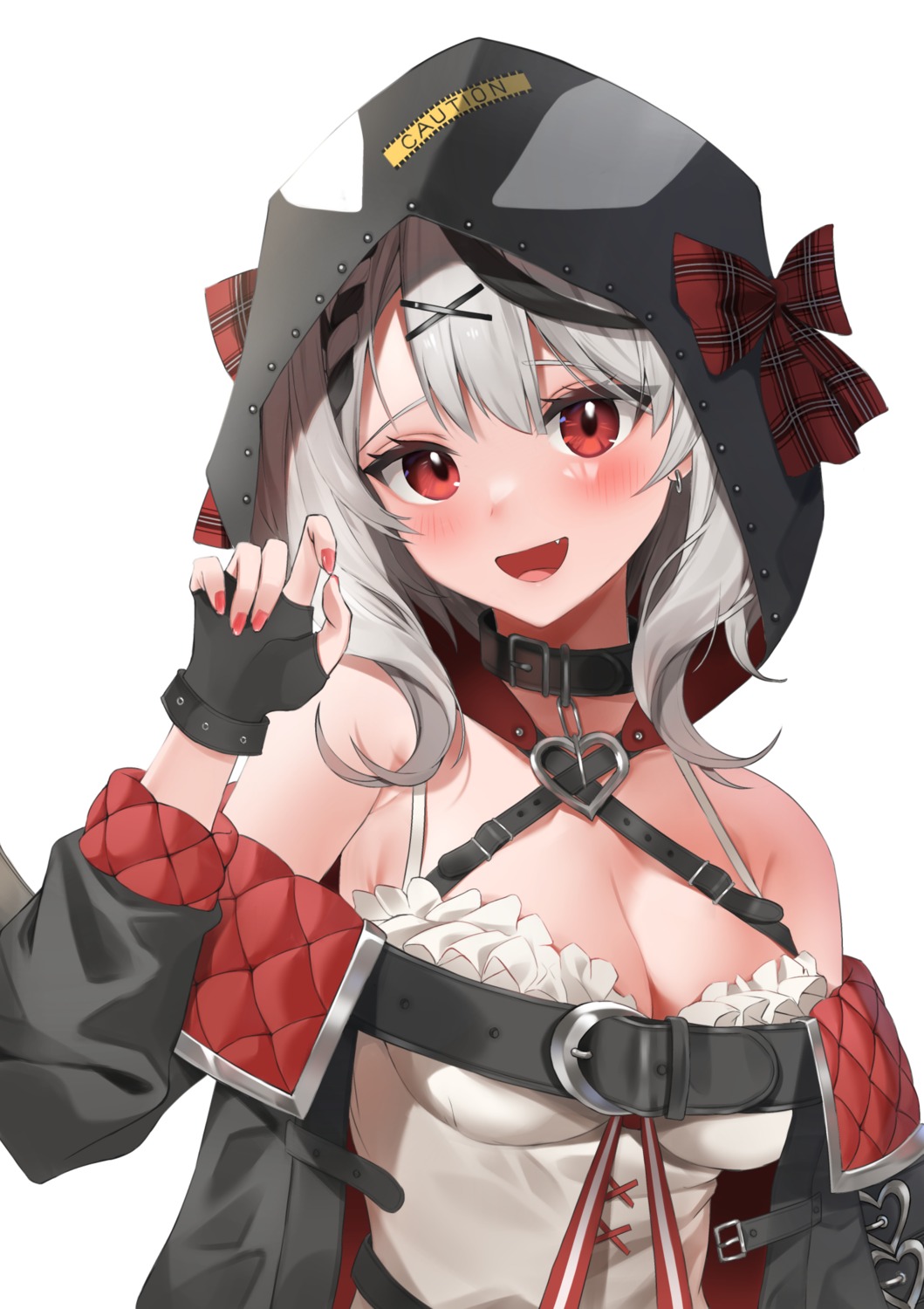 atora, cleavage, hololive, sakamata_chloe