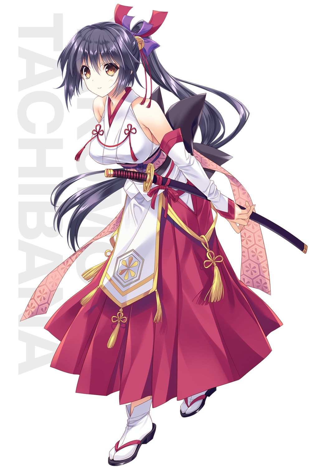 giga_team_baldrhead, japanese_clothes, senkou_no_clarias, suzuhira_hiro, sword, tachibana_yakumo