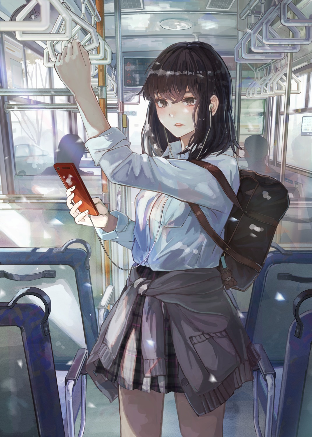 sakura_inu_(itoyatomo), seifuku, sweater