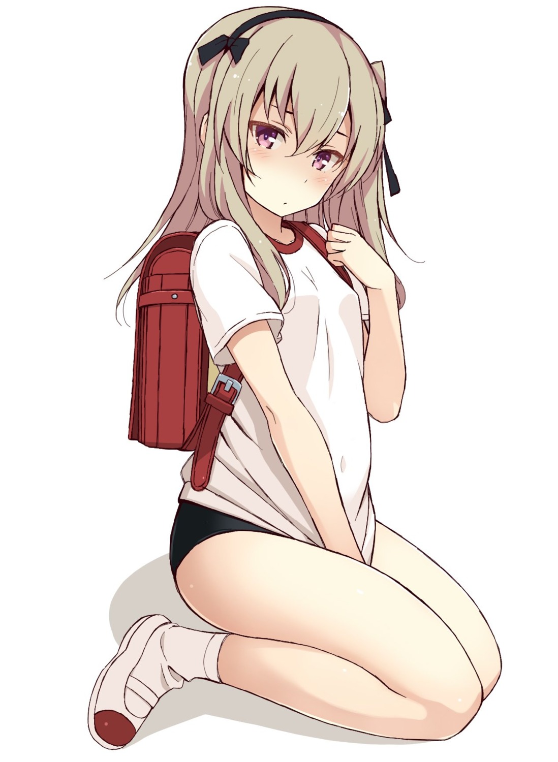buruma, girls_und_panzer, gym_uniform, nakamura_yukitoshi, shimada_arisu