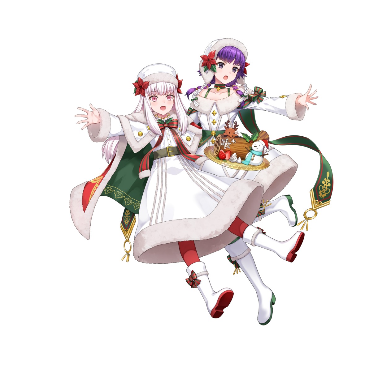 christmas, fire_emblem, fire_emblem:_seima_no_kouseki, fire_emblem_three_houses, heels, lute_(fire_emblem), lysithea_von_ordelia, nintendo, ordan, skirt_lift