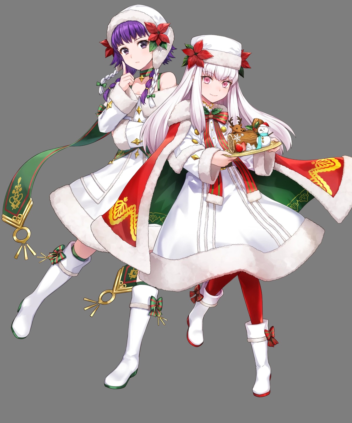 christmas, fire_emblem, fire_emblem:_seima_no_kouseki, fire_emblem_three_houses, heels, lute_(fire_emblem), lysithea_von_ordelia, nintendo, ordan, skirt_lift, transparent_png