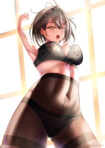 azur_lane, baltimore_(azur_lane), bra, misa_pika, pantsu, pantyhose