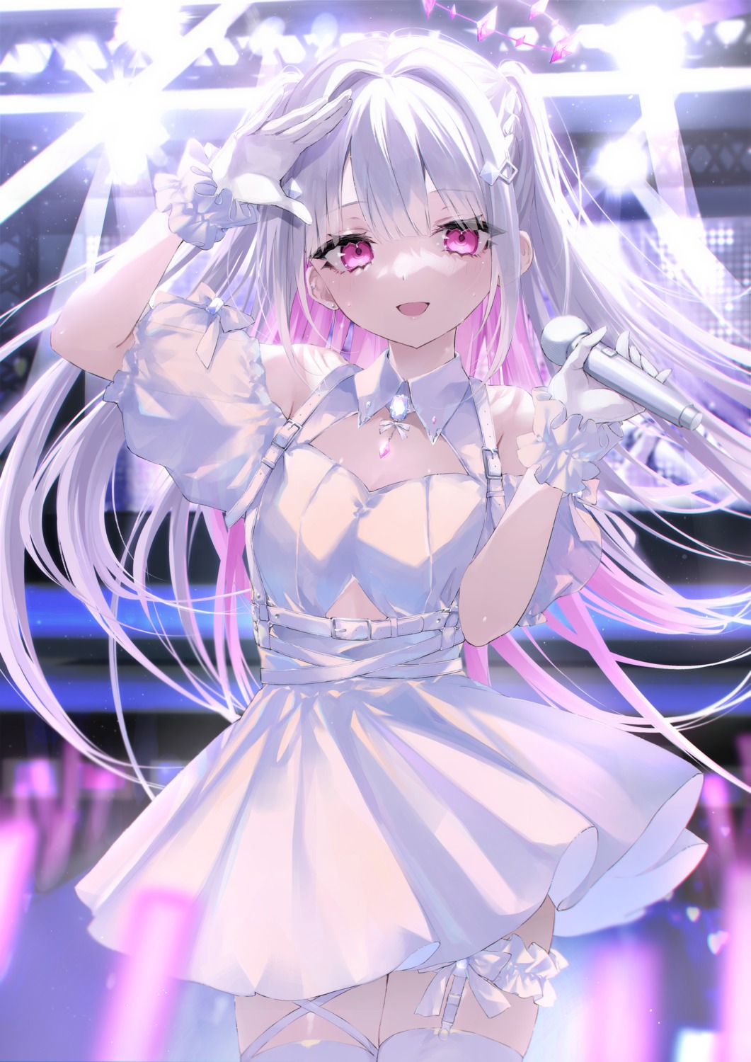 dress, garter, hoju_rura, si10ra, stockings, thighhighs