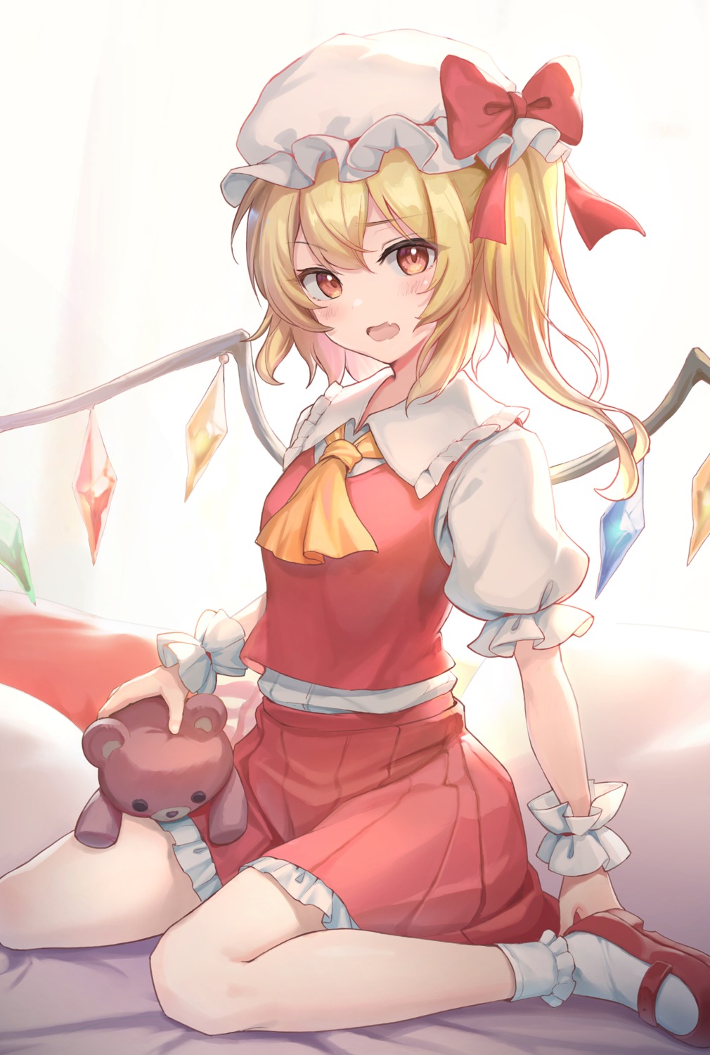 flandre_scarlet, shinyu_xingyu, touhou, wings