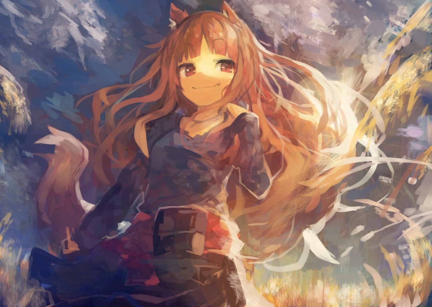 animal_ears, holo, kaamin_(mariarose753), spice_and_wolf, tail