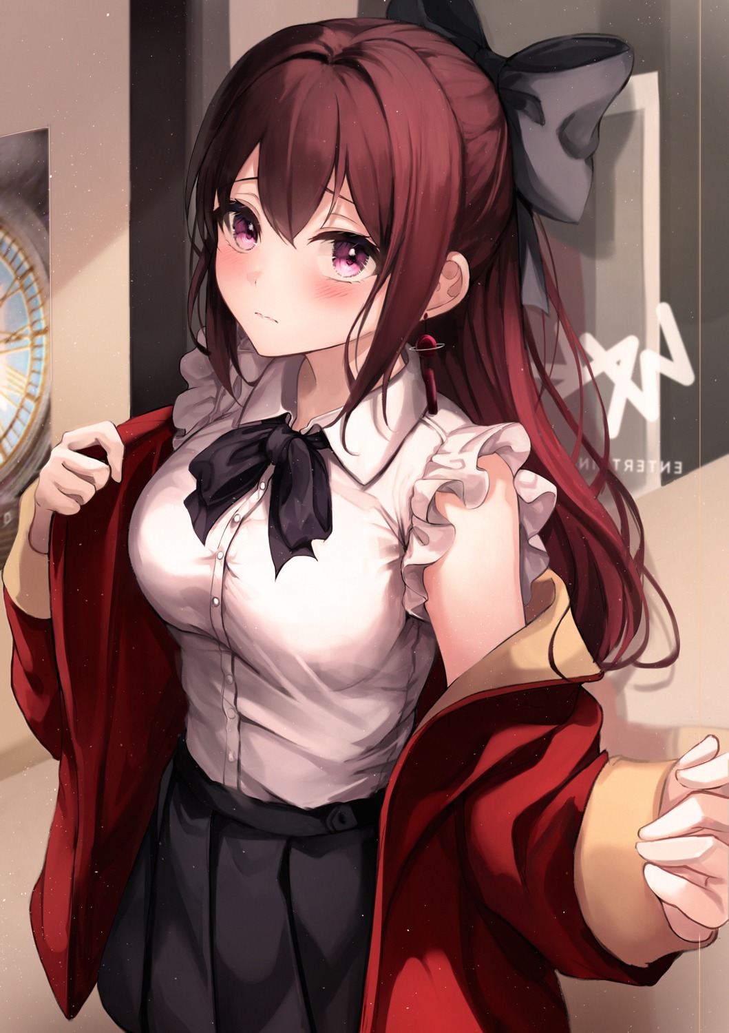 nao_(okt8538), seifuku, undressing