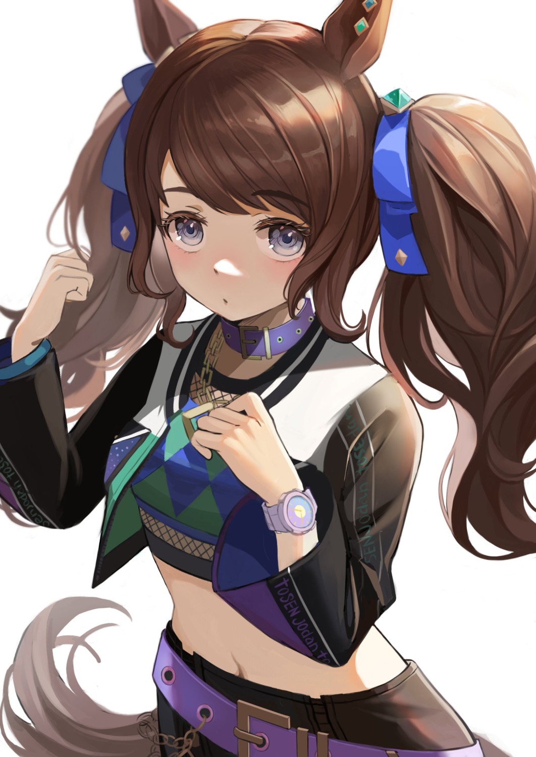 animal_ears, moguta_(moguta9), tail, tosen_jordan_(umamusume), uma_musume_pretty_derby, uniform