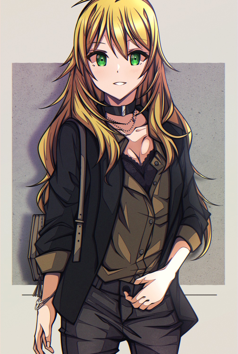 cleavage, hoshii_miki, kakuzatou, the_idolm@ster