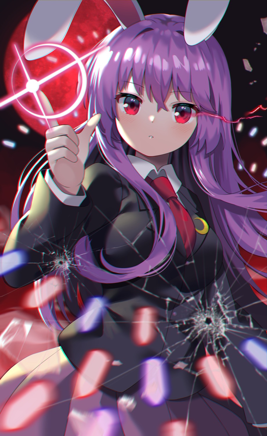 animal_ears, bunny_ears, reisen_udongein_inaba, seifuku, touhou, yuujin_(yuzinn333)