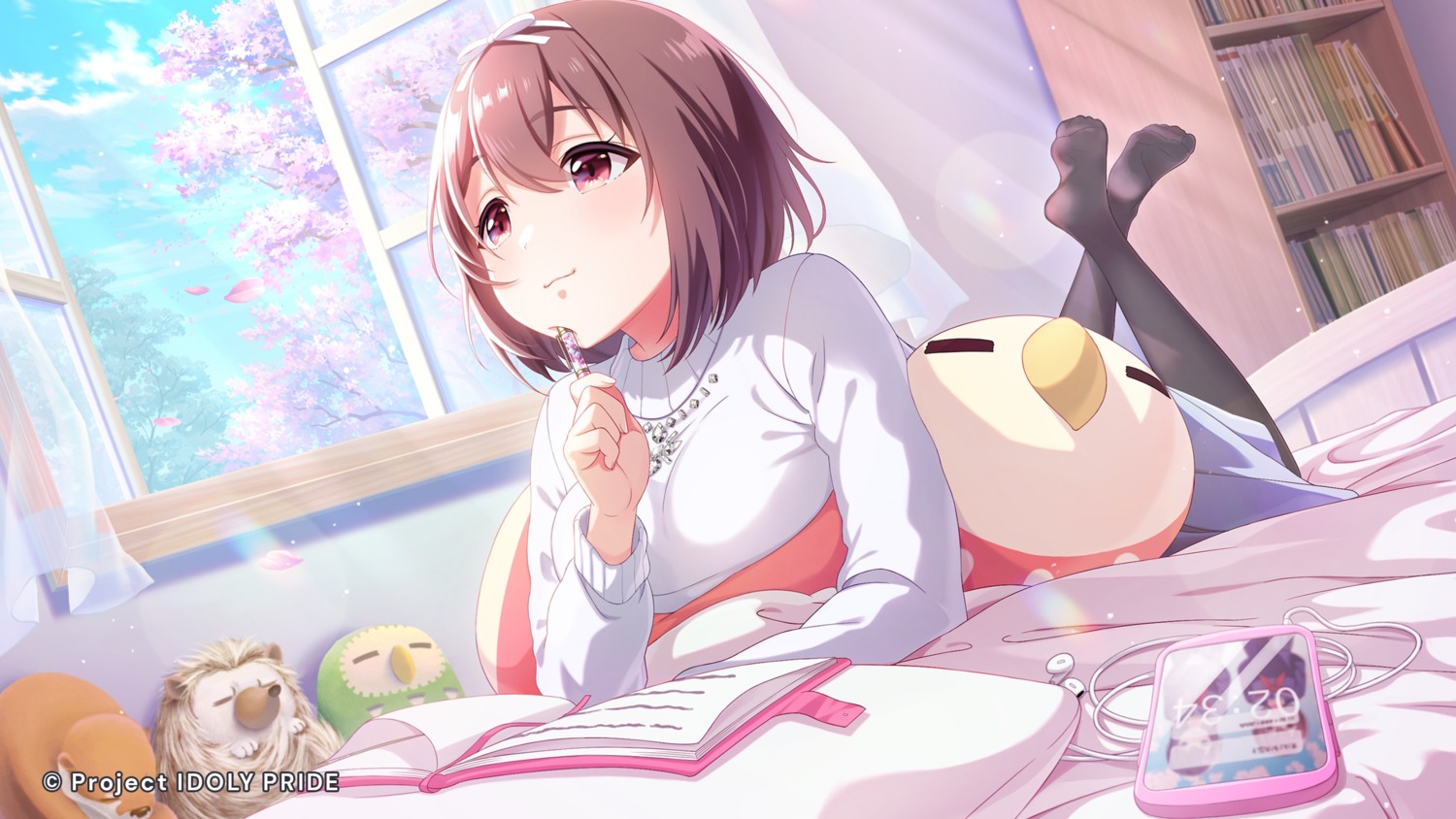 ibuki_nagisa, idoly_pride, pantyhose, sweater, tagme