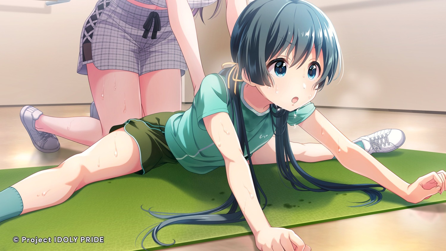 idoly_pride, okuyama_sumire, suzumura_yuu, tagme, wet_clothes