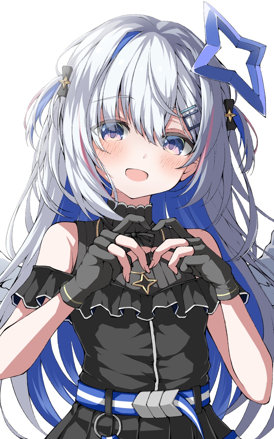 absent, amane_kanata, angel, dress, hololive, wings