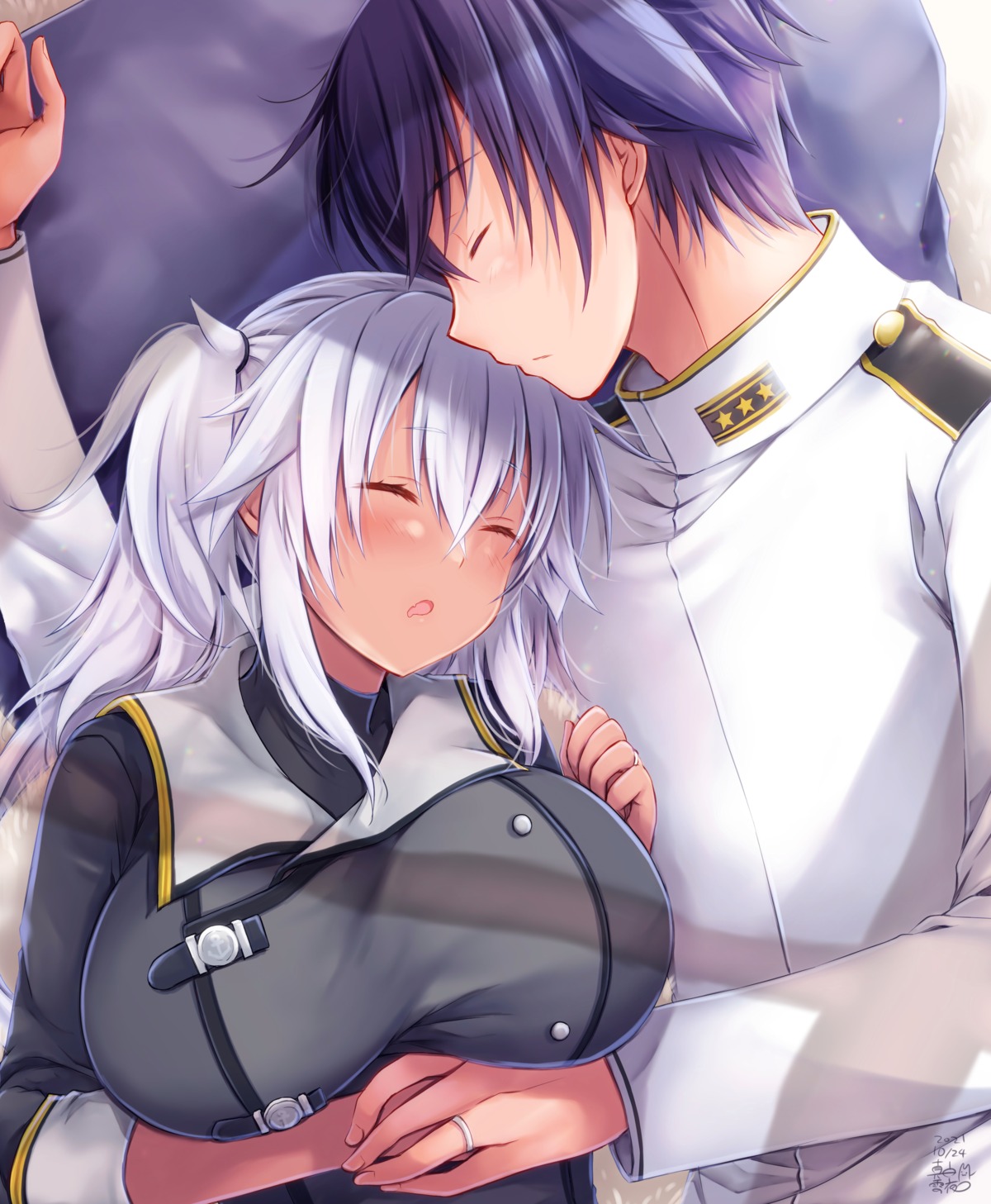 admiral_(kancolle), kantai_collection, mashiro_yukiya, musashi_(kancolle), uniform