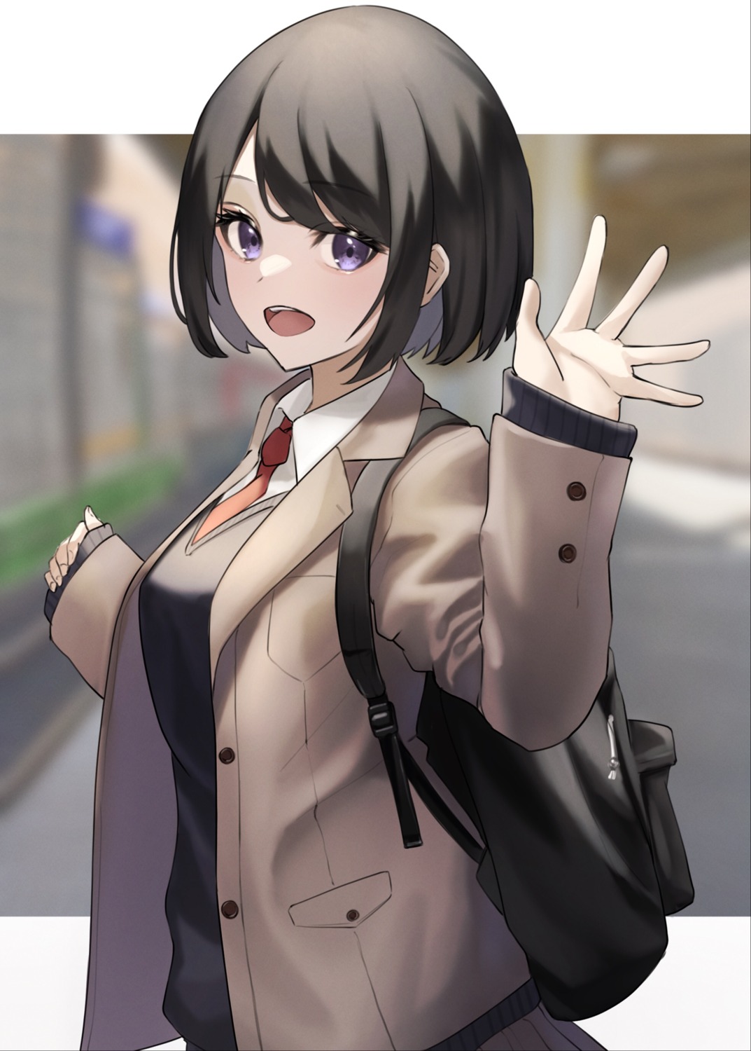irise_rise, seifuku, sweater