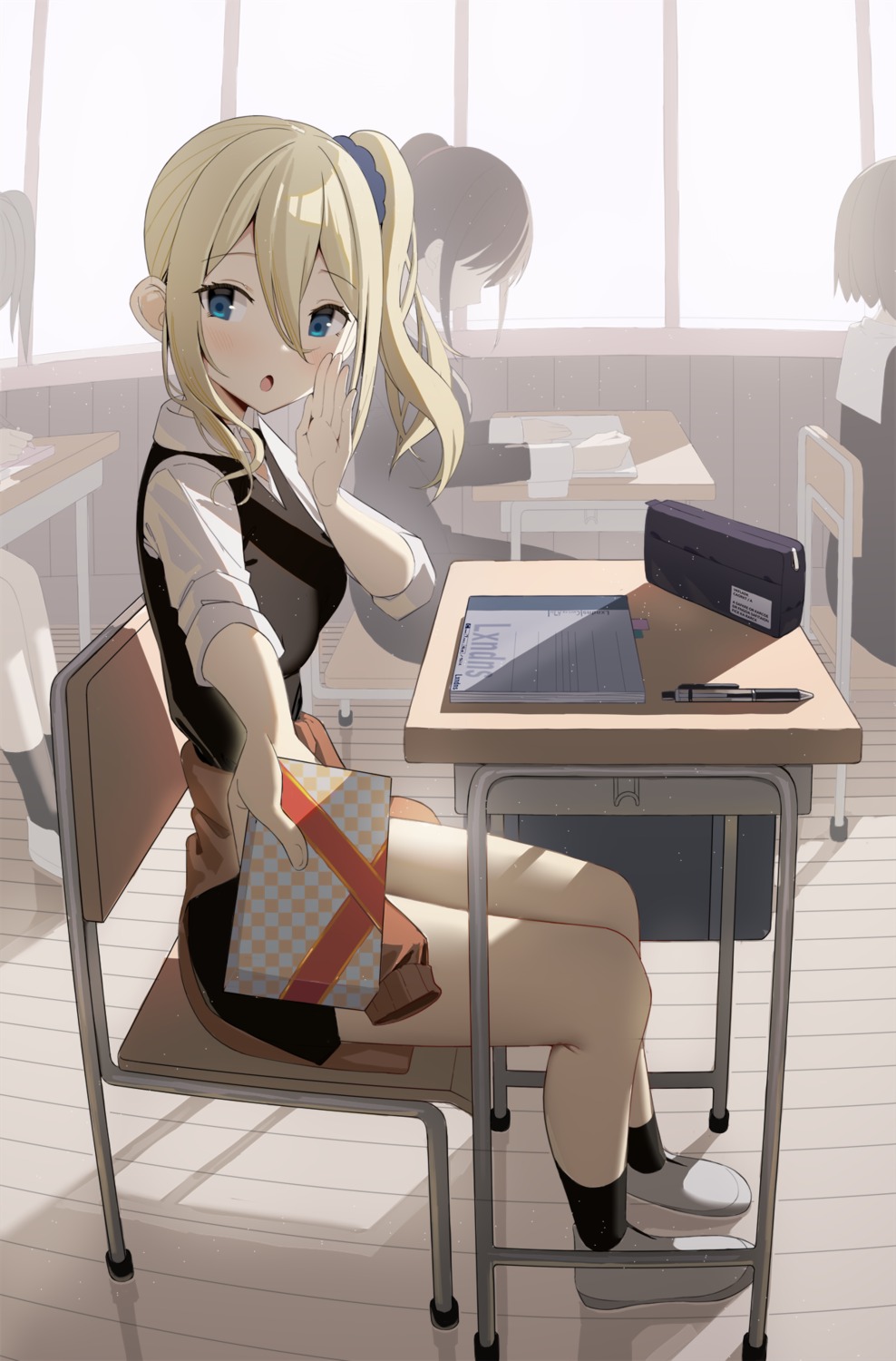 hayasaka_ai, kaguya-sama_wa_kokurasetai_~tensai-tachi_no_renai_zunousen~, ryu_(leon_esoragotonooto), seifuku, sweater