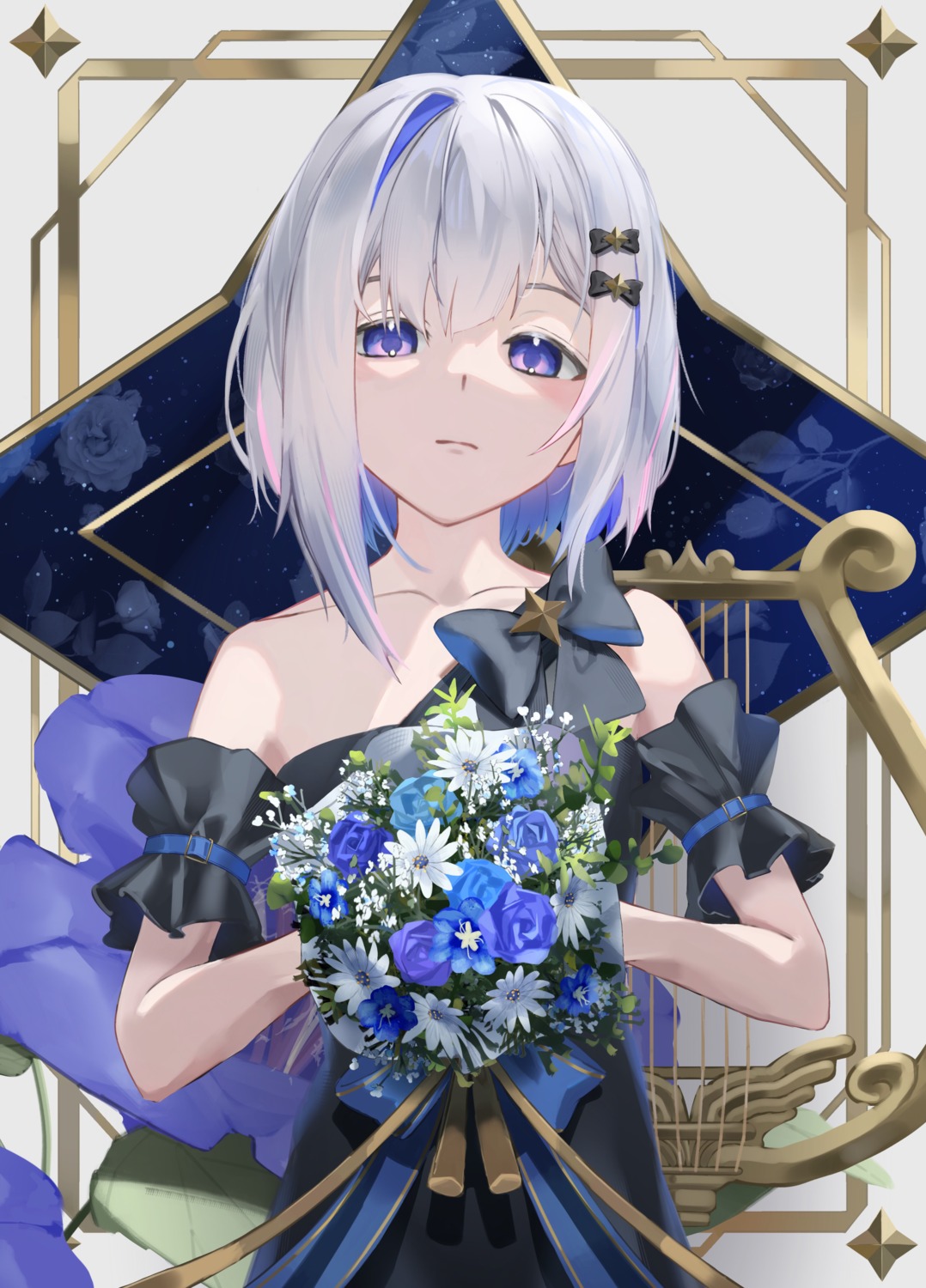 amane_kanata, dress, hololive, rasa_k