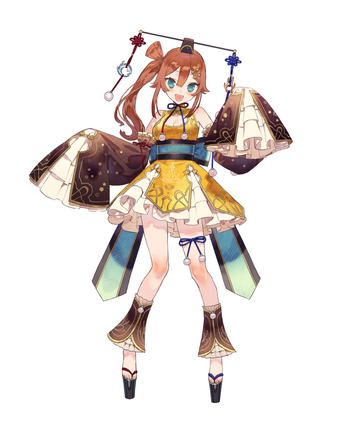 atelier, atelier_sophie, atelier_sophie_2, cleavage, japanese_clothes, koei_tecmo, noco, pirka
