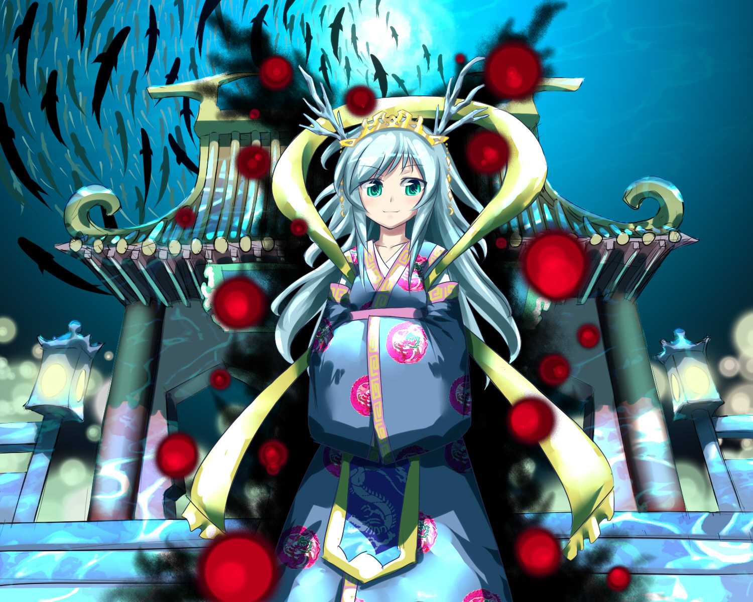 sashiromiya_sasha, touhou, yoshower