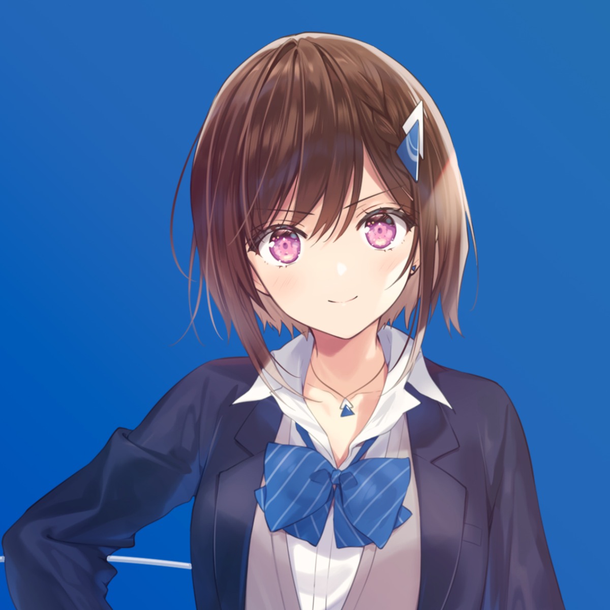 cocoa_music, doumyouji_cocoa, necomi, seifuku, sweater