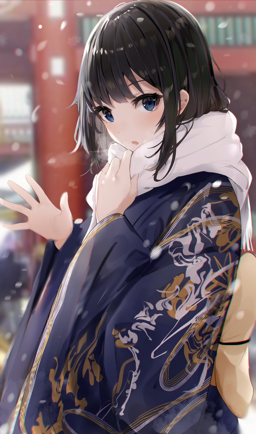 kimono, kurokuro_illust