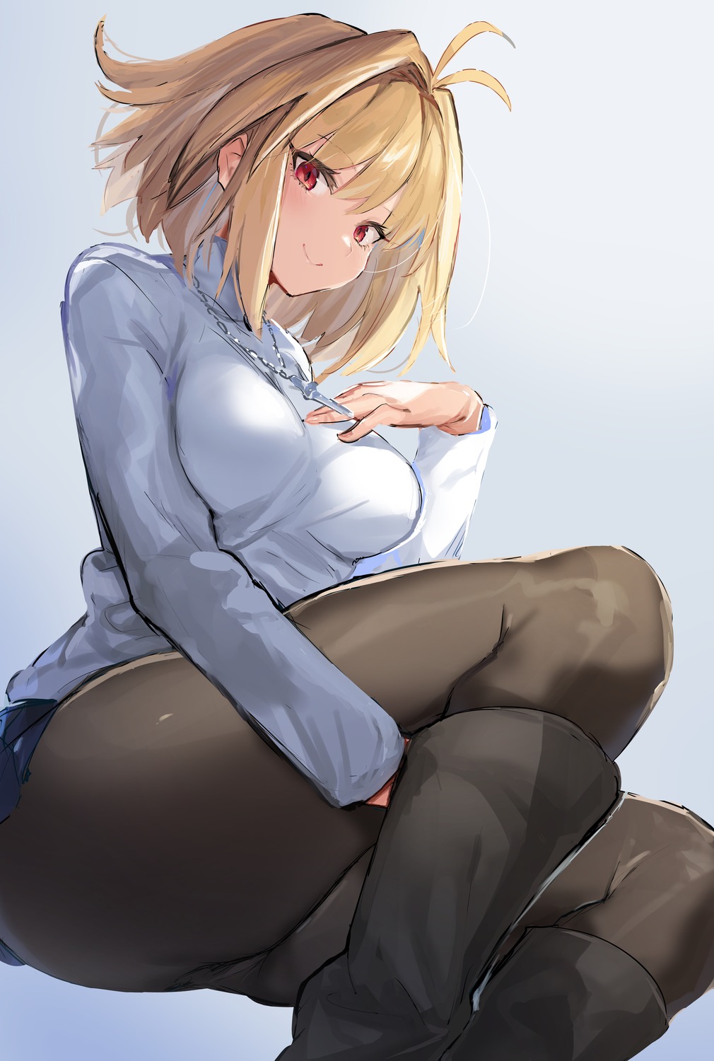 arcueid_brunestud, pantyhose, sketch, suurin_(ksyaro), tsukihime