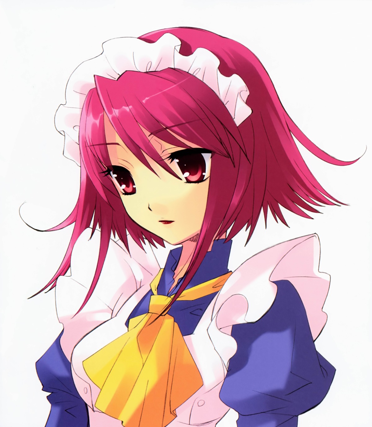 ito_noizi, maid, overfiltered, scanning_resolution, shakugan_no_shana, wilhelmina_carmel